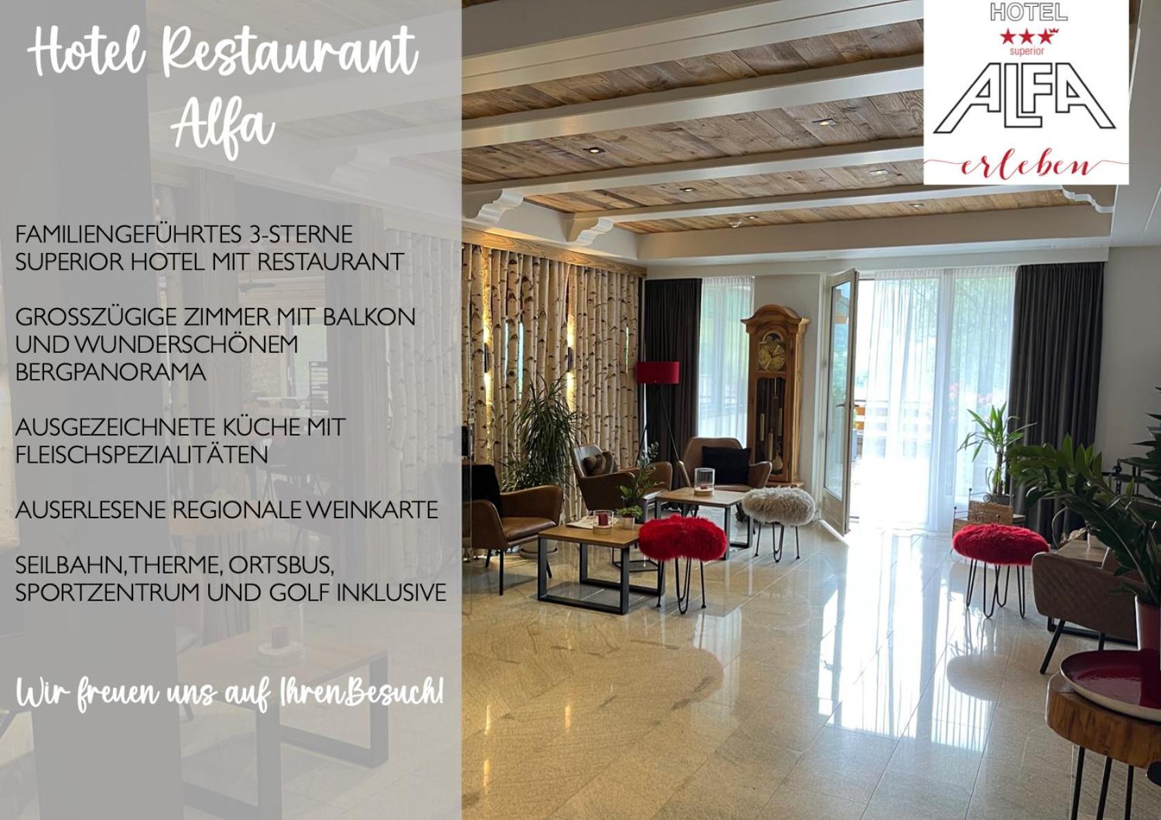 Hotel Alfa Superieur - Leukerbad-therme